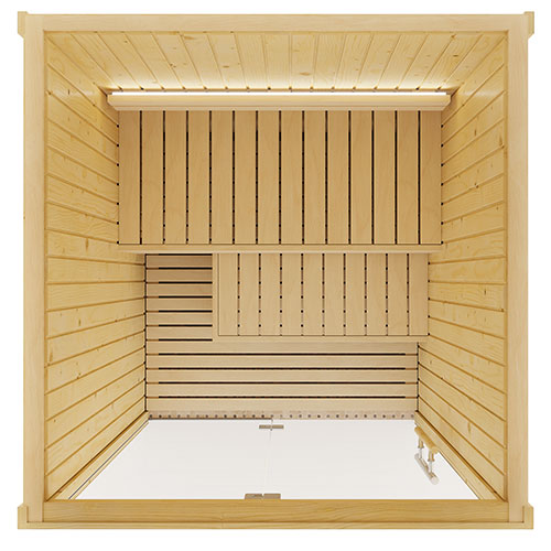 SaunaLife Model X2 – XPERIENCE-Series Indoor Sauna Kit (1–2 Person)