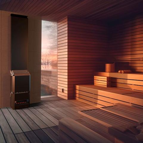 Saunum Air 7 Sauna Heater with Climate Equalizer (6.9kW)
