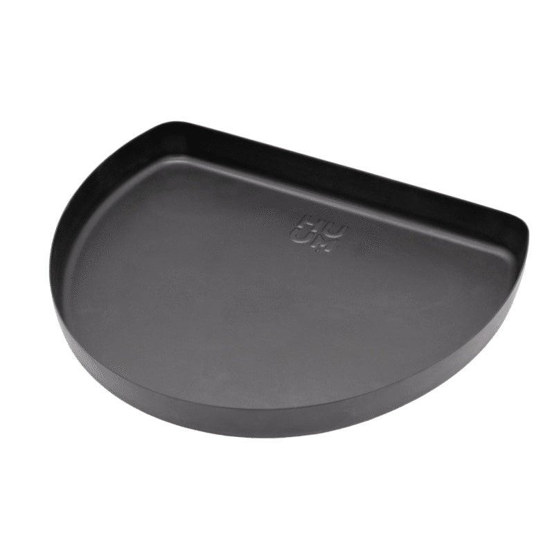 HUUM drip tray for DROP series sauna heaters, half-round tray
