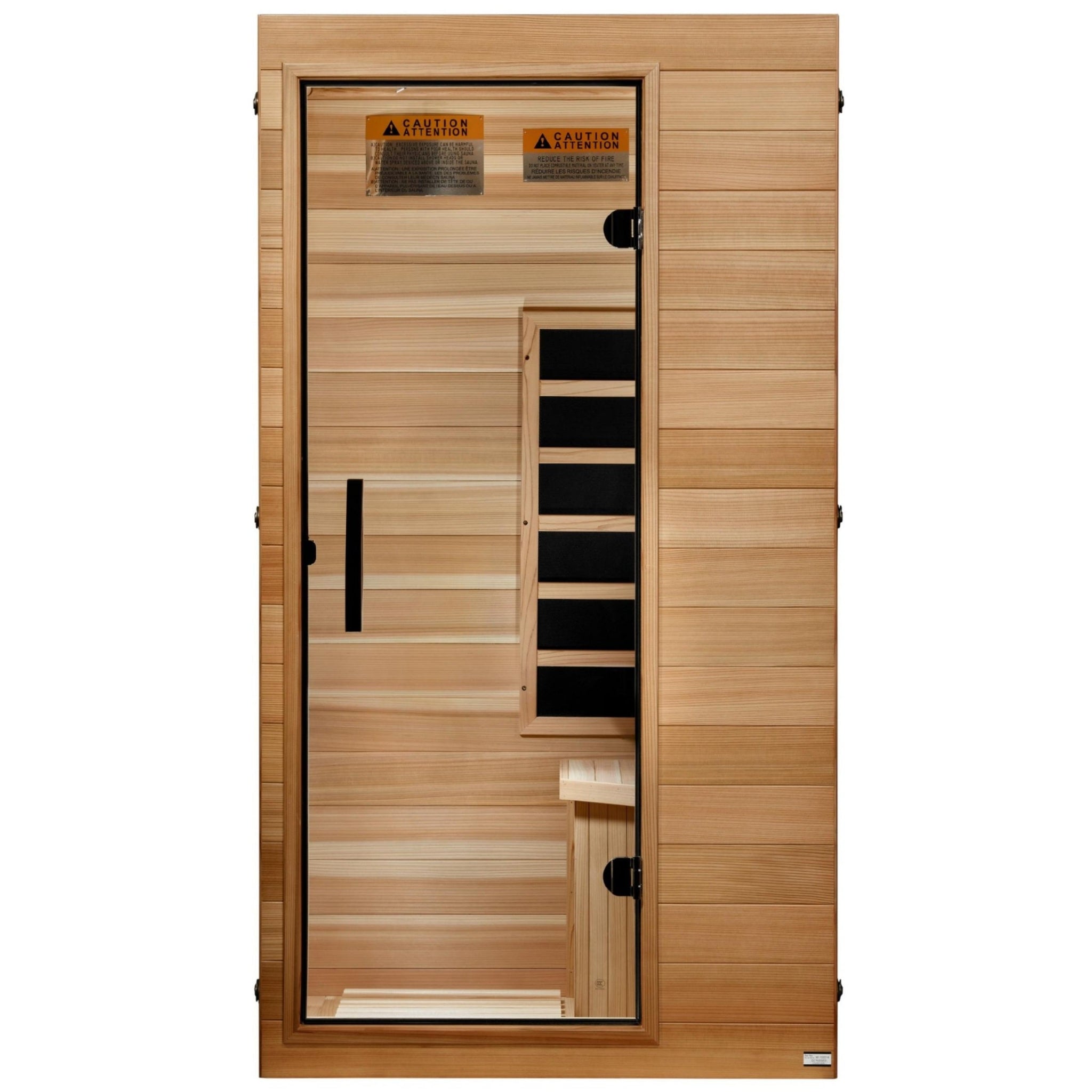 Dynamic “Sicily” 1 Person (Compact) Ultra Low EMF FAR Infrared Sauna (DYN-1101-01 Elite)