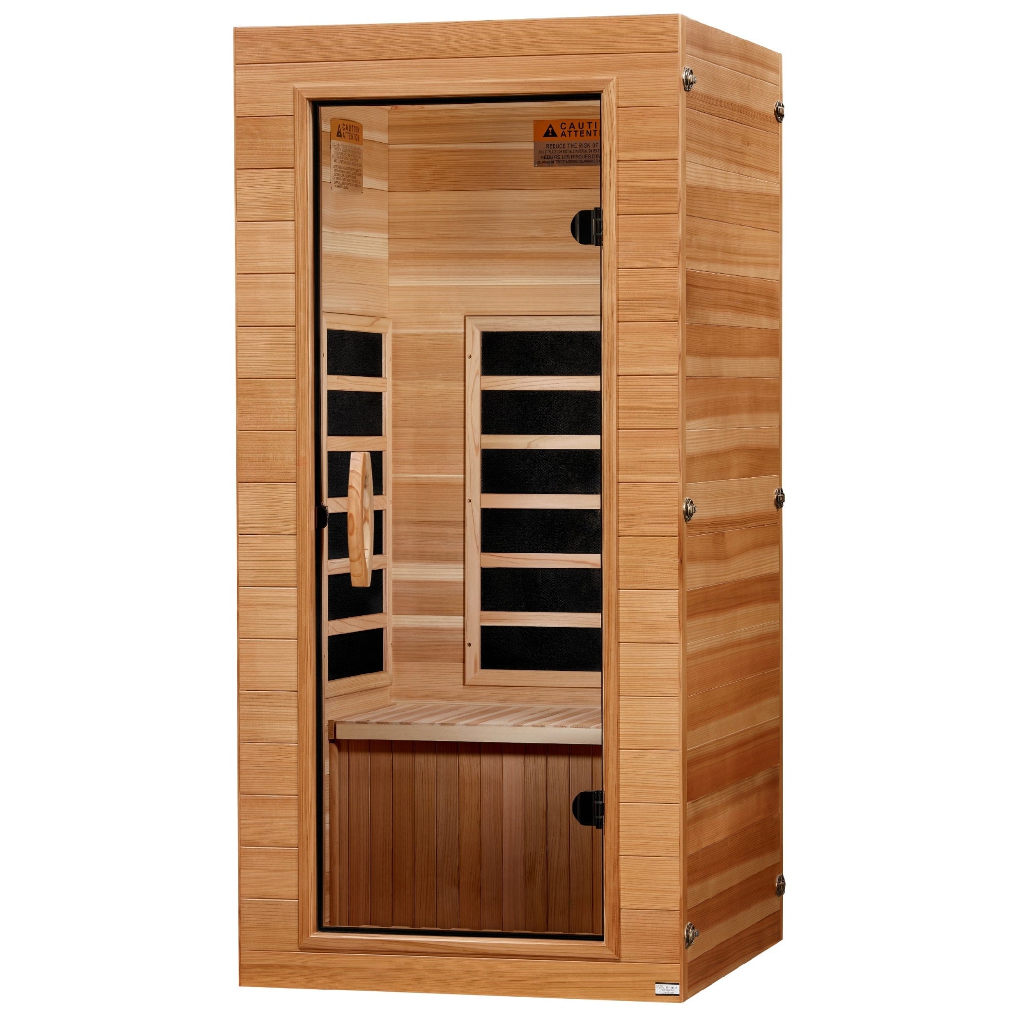 Dynamic “Vero” 1 Person (Compact) Ultra Low EMF FAR Infrared Sauna (DYN-1201-01 Elite)