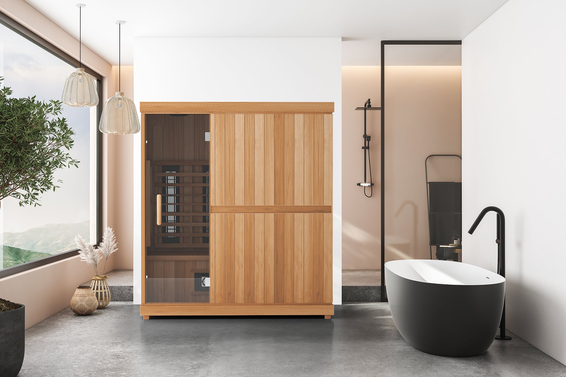 Finnmark FD-3 Full-Spectrum Infrared Sauna (4-Person)