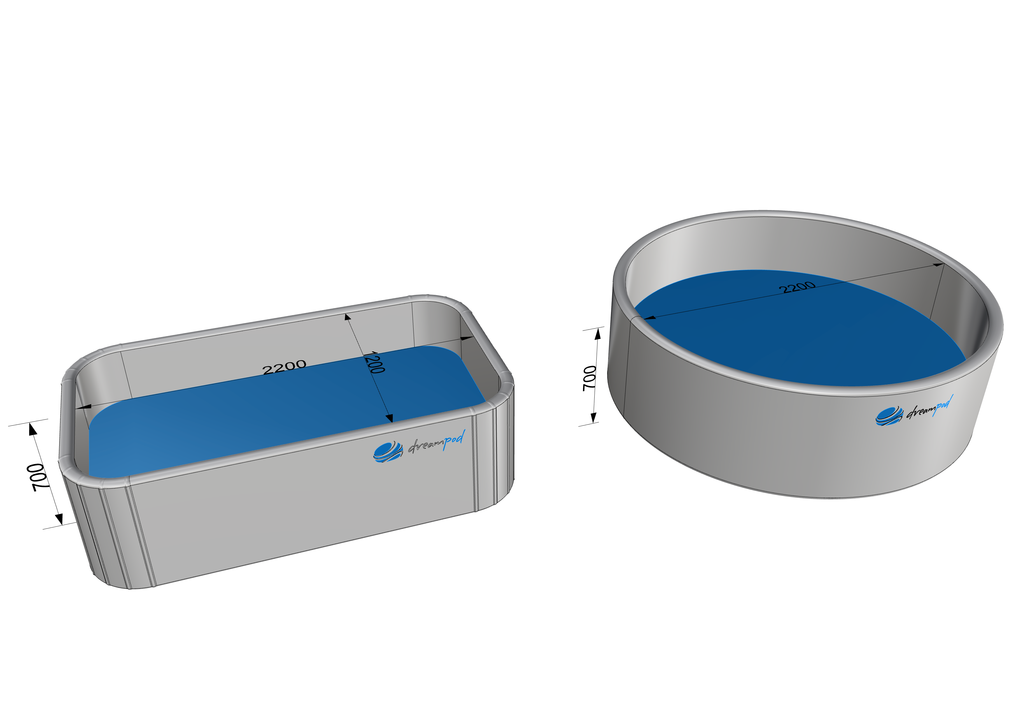 Dreampod Home Float FLEX – Inflatable Float Tank for Home