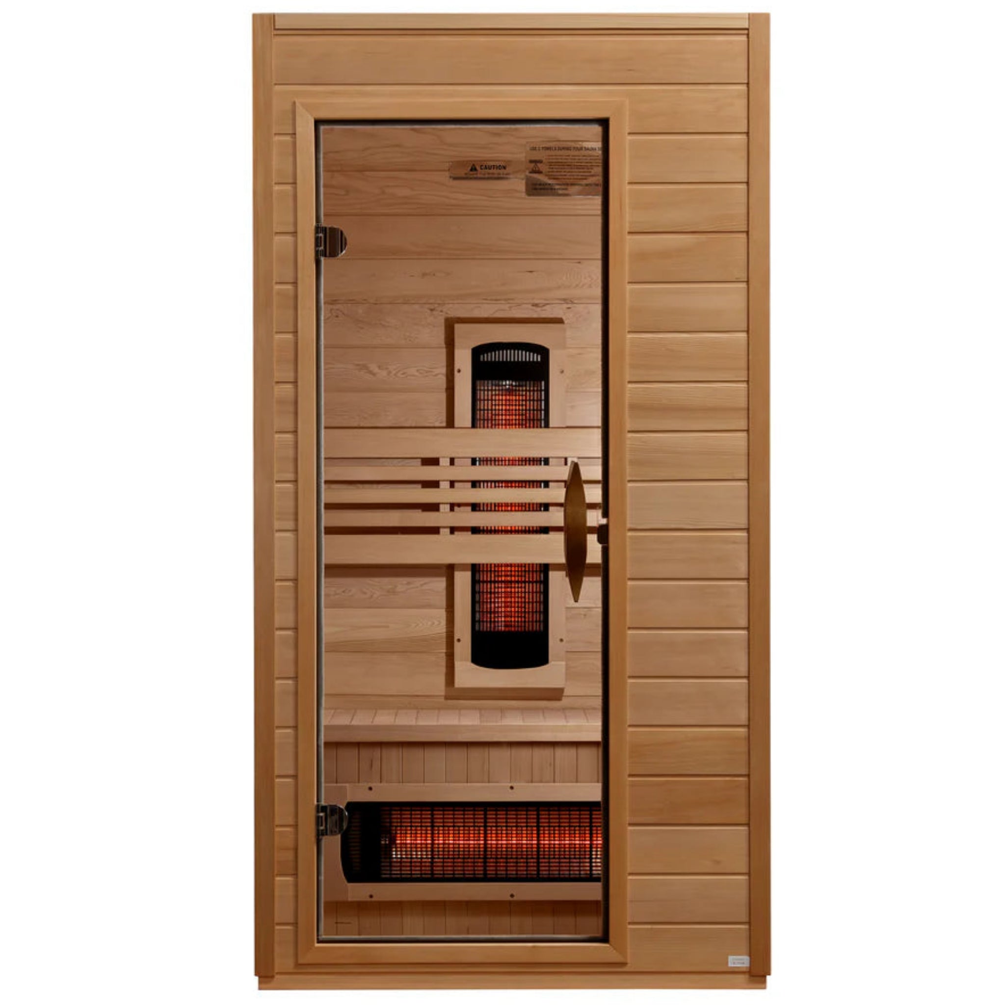 Dynamic Martin 1-2 Person Full Spectrum Near Zero EMF FAR Infrared Sauna (DYN-6006-03 FS)