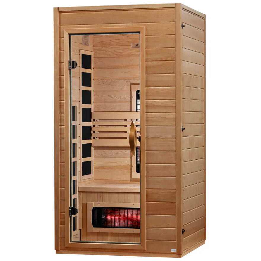 Dynamic Martin 1-2 Person Full Spectrum Near Zero EMF FAR Infrared Sauna (DYN-6006-03 FS)