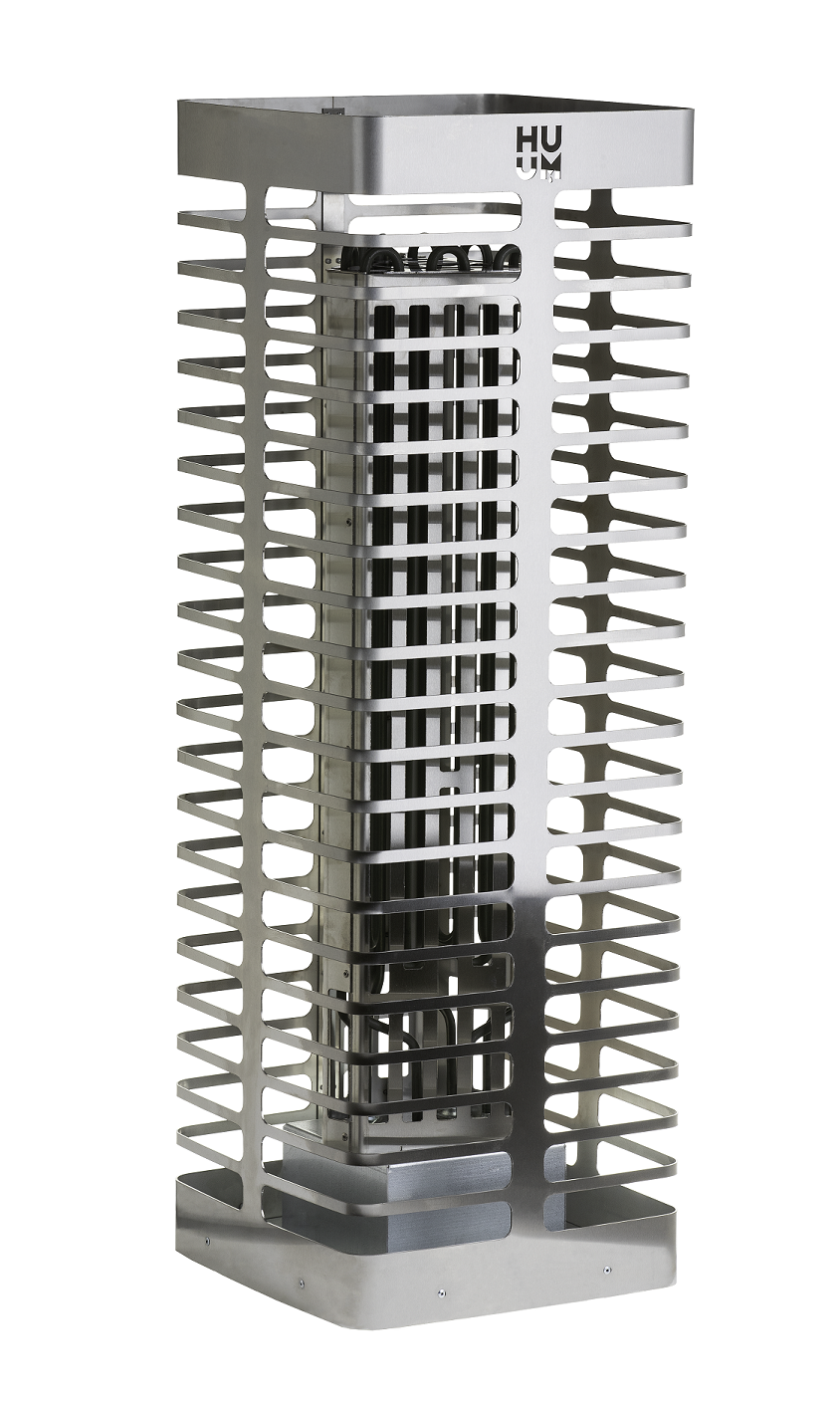 HUUM STEEL 11 — Slim Electric Sauna Heater (10.5kW)