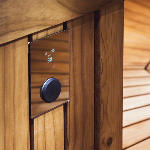 HUUM UKU Mirror Wi-Fi Sauna Control | Mirrored Glass Touch Panel