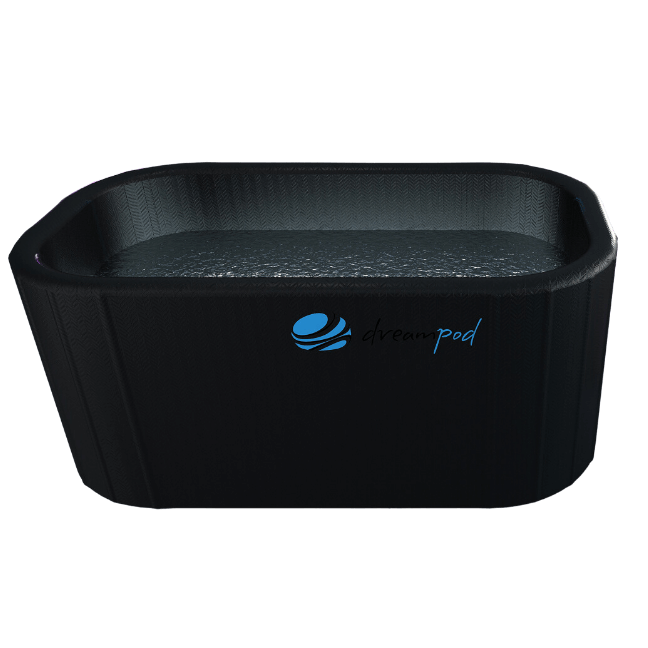Dreampod Ice Bath FLEX – Inflatable Cold Plunge Tub (Gray)
